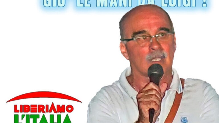 لويجي ماريلي، أحد زعماء معارضي حملة التطعيم في إيطاليا