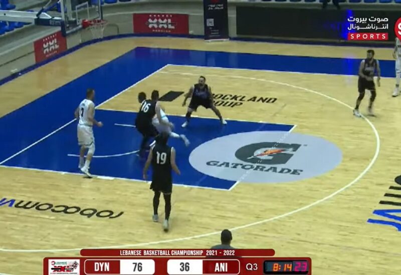 Dynamo VS Anibal Round 8 XXL Energy Lebanese Basketball