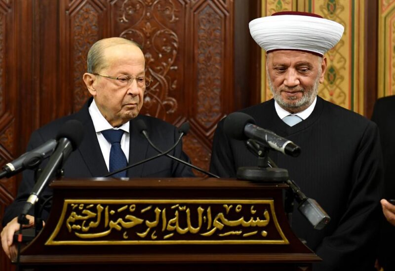 المفتي دريان والرئيس عون