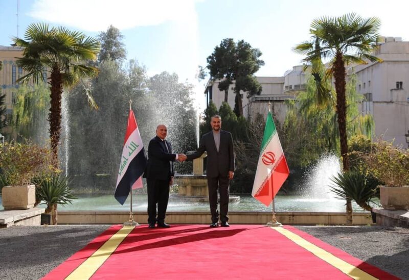 وزيرا خارجية العراق وإيران