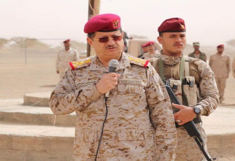 وزير الدفاع اليمني الفريق الركن محمد المقدشي