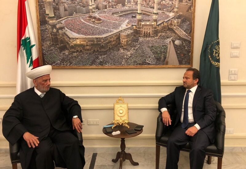 ممثل بهاء الحريري صافي كالو ملتقيا المفتي دريان