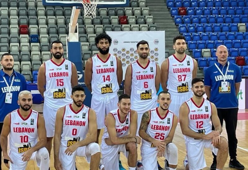 لبنان بطل العرب بكرة السلة