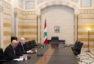ميقاتي والمدير الاقليمي لمنطقة الشرق الأوسط ساروج كومار جاه