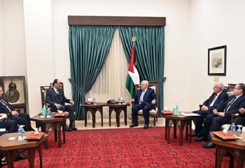 الرئيس الفلسطيني يستقبل مبعوثي الرئيس التركي رجب طيب أردوغان