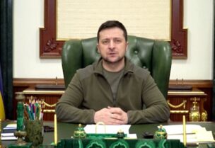 الرئيس الأوكراني فولوديمير زيلينسكي