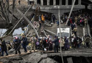قصف روسي على مدن أوكرانية