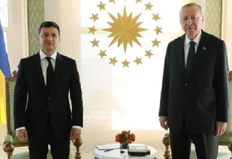 أردوغان وزيلينسكي في لقاء سابق