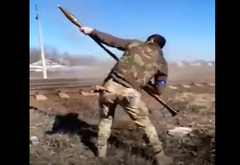 أحد المقاتلين الشيشان ضد القوات الروسية في أوكرانيا