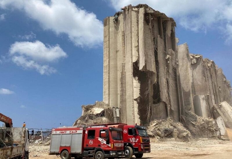 إهراءات مرفأ بيروت المدمرة
