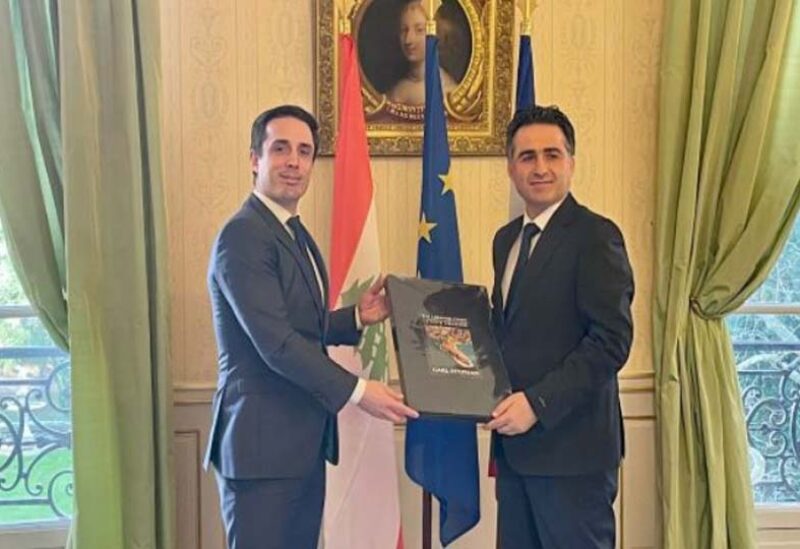 وزيرا النقل اللبناني والفرنسي