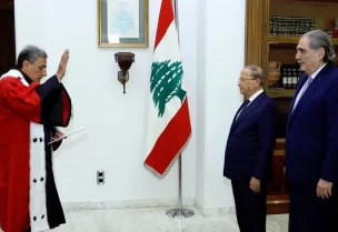 ميشال عون وهنري خوري