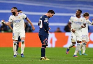 من مباراة ريال مدريد وباريس سان جيرمان