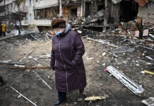 مشهد مؤلم من الحرب على أوكرانيا