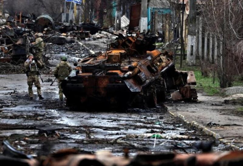 آثار الدمار بسبب الحرب الروسية على أوكرانيا