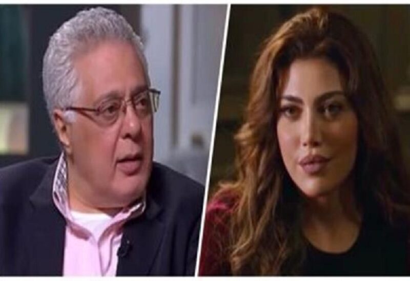 الفنان المصري توفيق عبد الحميد وريهام الحجاج