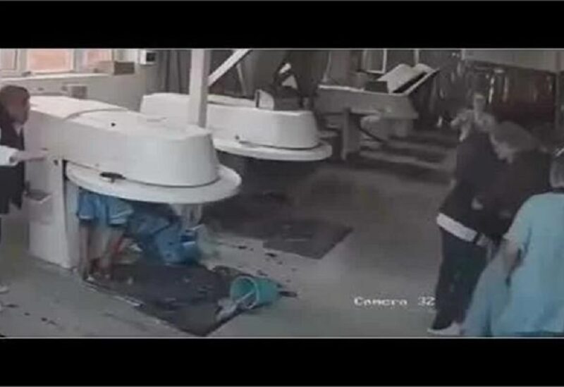 صورة من موقع الحادثة بحسب كاميرات المراقبة