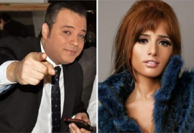 الفنانة زينة و تامر عبد المنعم