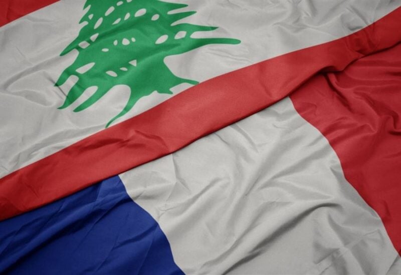 علم- فرنسا ولبنان
