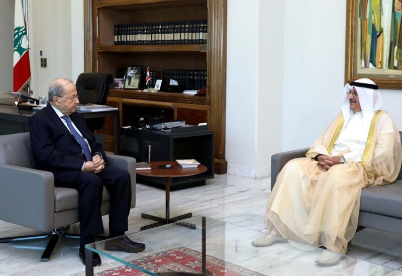 الرئيس عون والسفير الكويتي