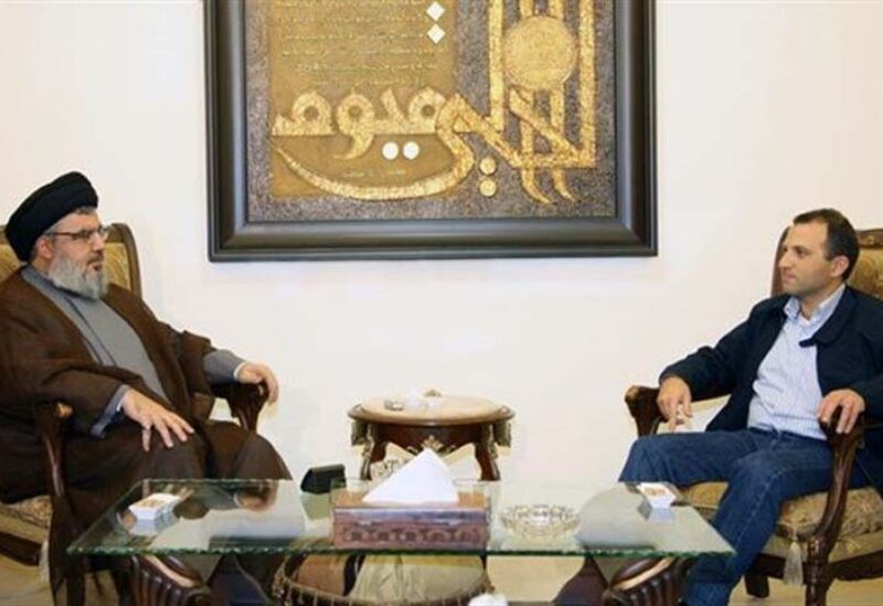 جبران باسيل وحسن نصر الله
