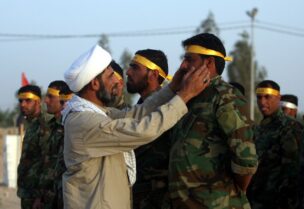 عناصر المليشيات الإيرانية في سوريا