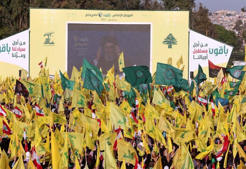 مهرجان انتخابي لحزب الله