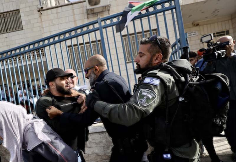 اعتداء الشرطة الإسرائيلية على مشيعي "شيرين أبو عاقلة"
