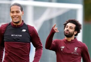 محمد صلاح وفان دايك