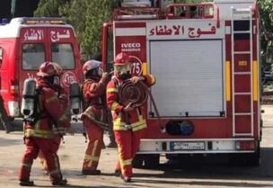 طواقم الدفاع المدني