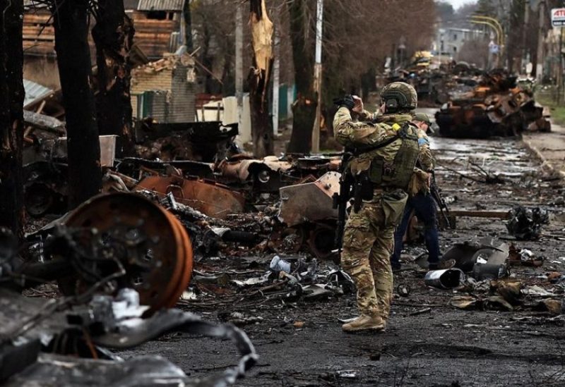 آثار القصف الروسي على أوكرانيا