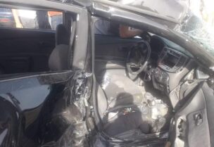 حادث سير مروع على طريق كفردجال- النبطية
