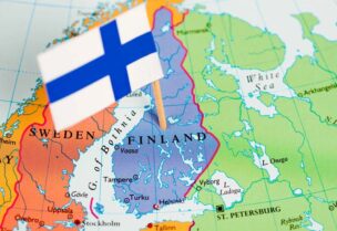 خريطة فنلندا