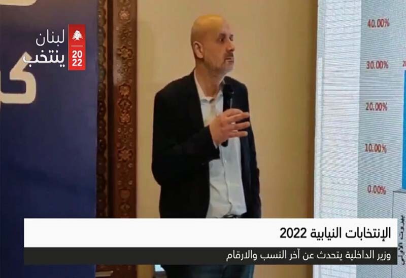 وزير الداخلية بسام مولوي