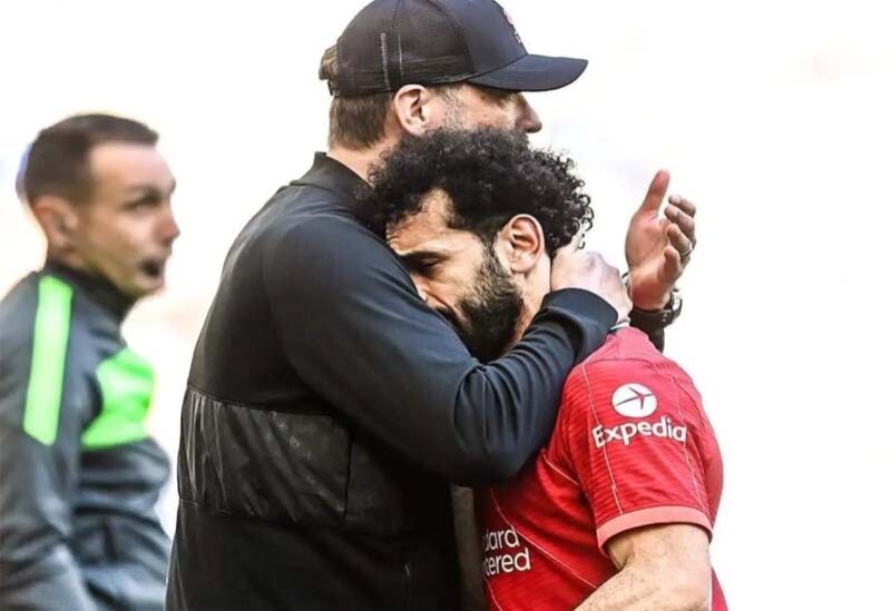 محمد صلاح ويورغن كلوب