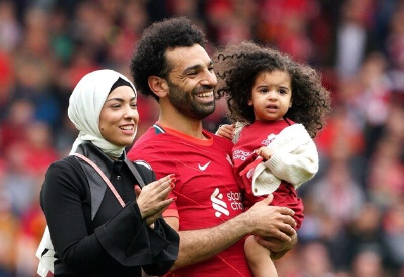 محمد صلاح وعائلته
