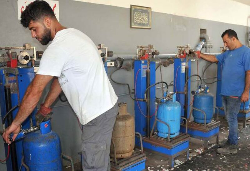 مركز لتعبئة الغاز في لبنان