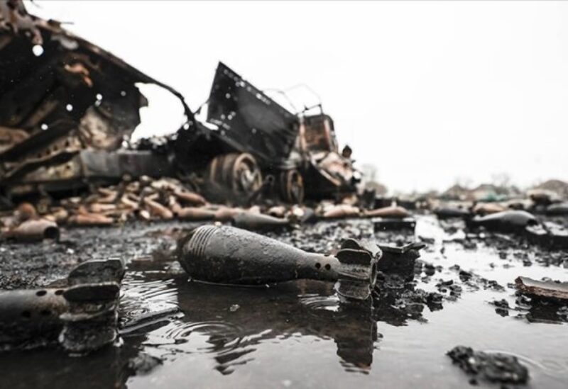 آثار القصف الروسي على المدن الأوكرانية