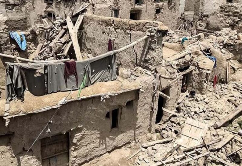 آثار الدمار الذي خلفه زلزال أفغانستان