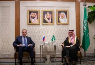 وزير الخارجية السعودية يلتقي نظيره الروسي (وزارة الخارجية السعودية)