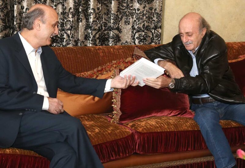جعجع جنبلاط