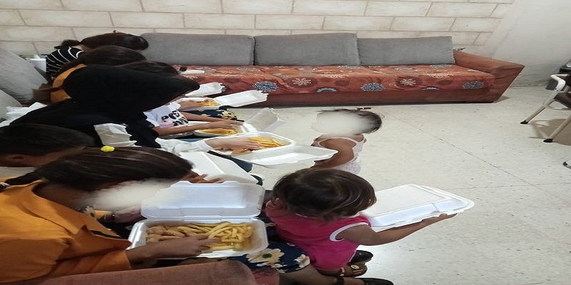 لقاء بين السجينات وأطفالهن