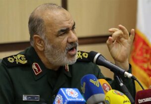 قائد الحرس الثوري الإيراني حسين سلامي