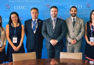 وزير الاقتصاد أمين سلام في جنيف خلال المؤتمر الوزاري الثاني عشر لمنظمة التجارة العالمية MC12