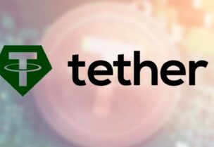 شعار شركة العملات المشفرة Tether
