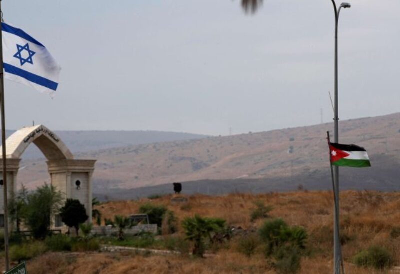 حدود الأردن وإسرائيل