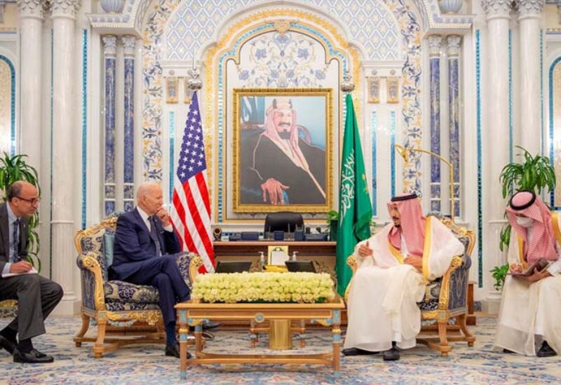 لقاء الملك سلمان بن عبد العزيز بالرئيس الأمريكي جو بايدن