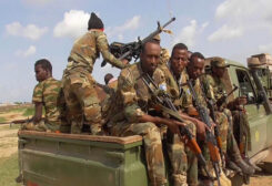 جنود من الجيش الصومالي
