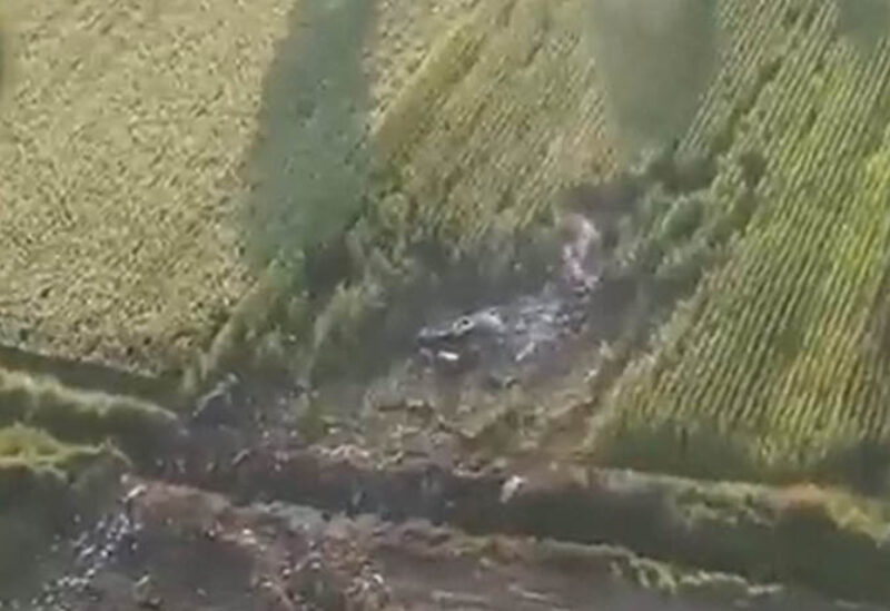 تحطم طائرة أوكرانية تحمل 11 طنا من الأسلحة