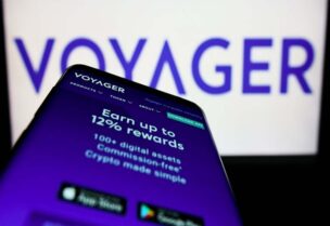 شعار منصة العملات المشفرة Voyager Digital